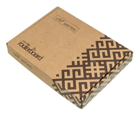 Точка_доступа MikroTik cAP 802.11n, 22 dBM,MIMO2x2,PoE (RBcAP2nD)