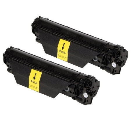 Картридж_лазерный Cactus CS-CE285AD (CE285A) для HP LJ P1102/P1102W/M1130/M1132 черный (2шт*1600 стр)