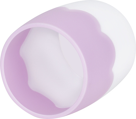 Стакан для ручек СТАММ двухцветная, пастельные цвета, ассорти (ПС-30309) 