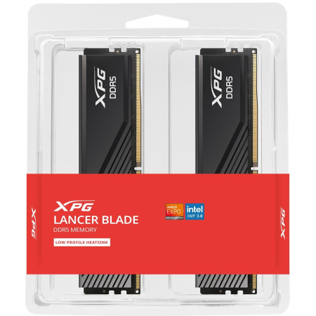 Оперативаня память ADATA LANCER BLADE DDR5 DIMM 64GB 5600MHz 2*32GB 46-45-45 1.1V BLACK DUAL TRAY