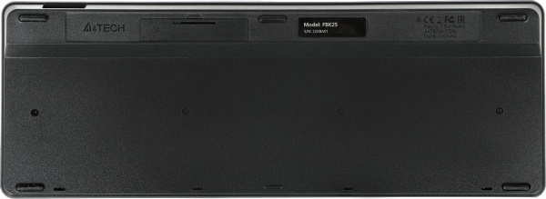 Клавиатура Беспроводная A4Tech Fstyler FBK25 радиус действия до 10м, черный/серый