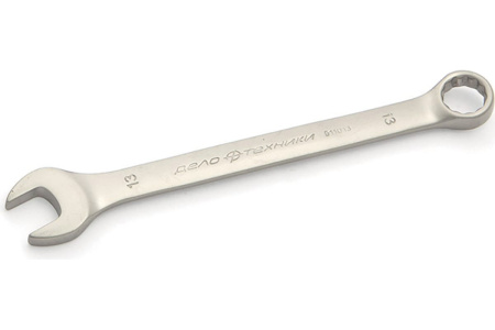 Ключ комбинированный 13мм, 6140CrV, 44..48HRC, Дело техники 511013