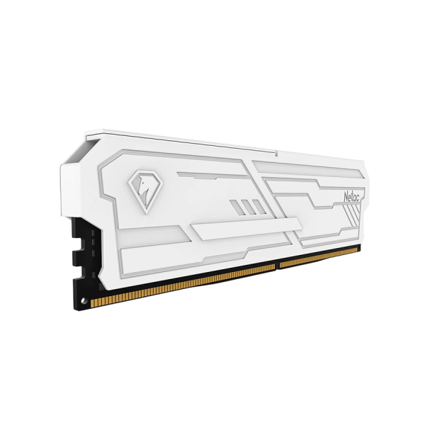 Модуль памяти DIMM DDR4 8Гб 3200МГц Netac Shadow III White (NTSHD4P32SP-08W) C16 (радиатор)