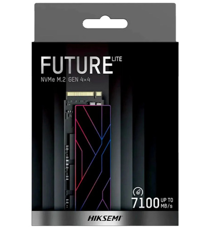 SSD-накопитель M.2 1Тб HIKSEMI (HIKVISION) FUTURE Lite [HS-SSD-FUTURE Lite 1024G](3D NAND,NVMe,7000/6000 Мб/с)