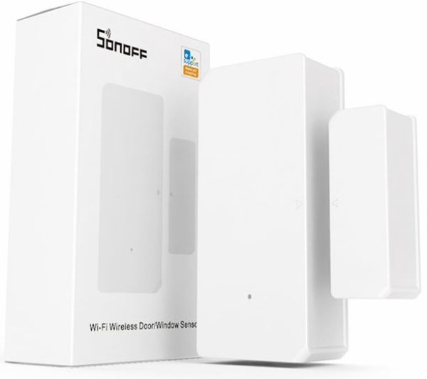 Умный датчик открытия двери/окна WiFi Sonoff DW2-Wi-Fi Yiweilian, eWeLink, 2*AAA