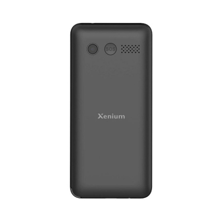 Сотовый Xenium X700 Black 2sim/2.31"/320*240/32Mb/microSD/0.3Мп/Bt/1700мАч/моноблок