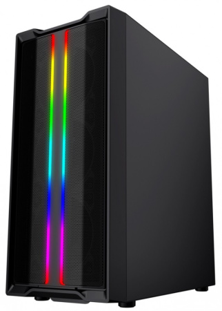 Корпус ATX Б_БП Powercase Mistral Evo (USB3.0, Audio, WN, ARGB, черный)[CMIEB-F4S]