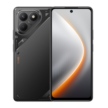 Смартфон Tecno POVA 7 Neo 8Гб 256Гб Geek Black  6.78", IPS, 2460*1080, Helio G100 Ultimate, 50+2Мп, 8Мп, 4G, 7000мАч, And 14