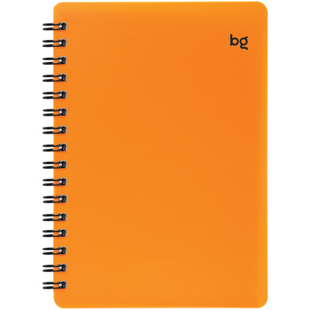 Записная книжка А6 60л. "Neon" оранжевая обложка BG ЗК6гр60_пл 62093