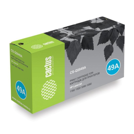 Картридж_лазерный Cactus CS-Q5949AS (Q5949A) для HP Laser Jet 1160/1320/3390/3392 черный (2500 стр)