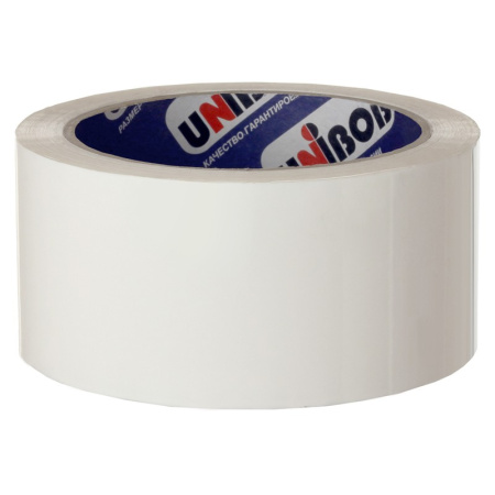 Скотч 48*66м.*45мкм. UNIBOB белый (30270)