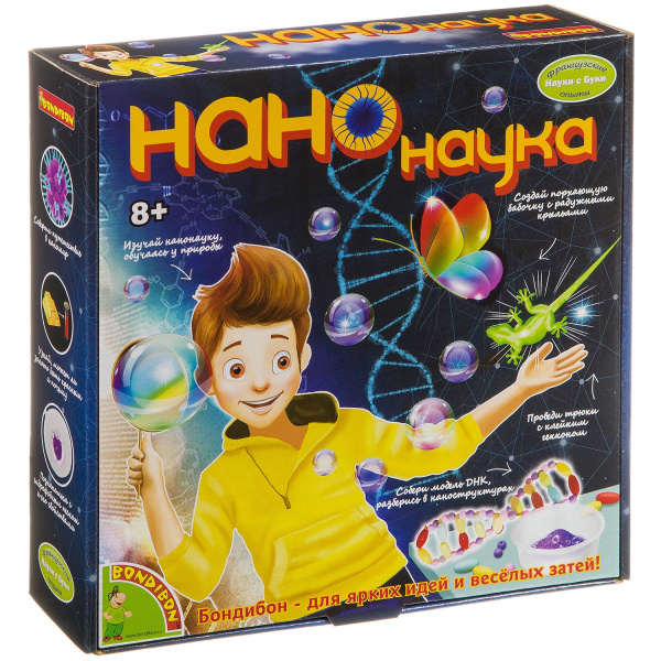 Французские опыты Науки с Буки, BONDIBON, НАНОНАУКА, арт. WS/112L (ВВ3487)