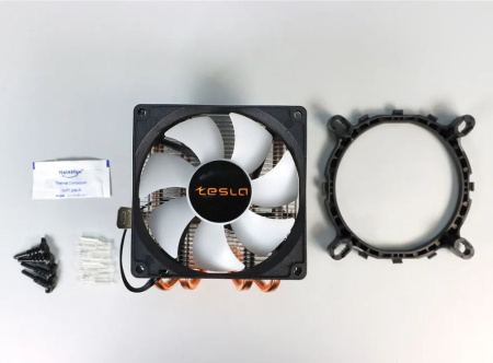 Кулер S115х/1200/1700/AM TESLA 940RGB (120W/92mm/2200rpm/RGB)