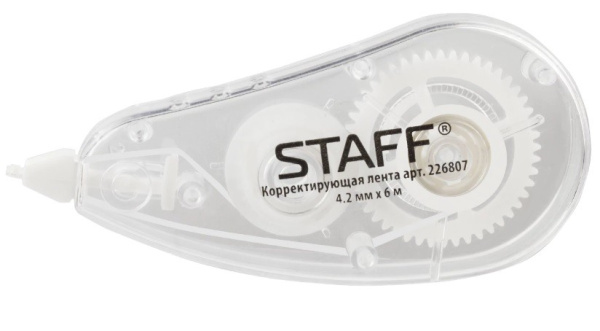 Корректирующая лента STAFF 4.2мм*6м, (226807)