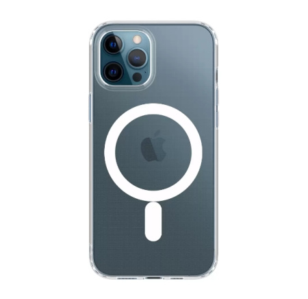 Накладка для iPhone 12 Pro Max Deppa Gel Pro Magsafe Прозрачный (870060)