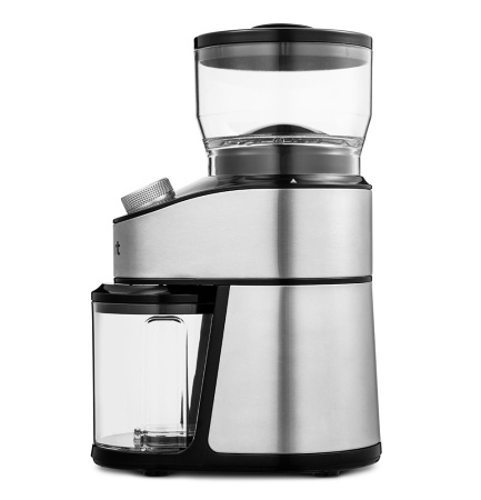 Кофемолка Kitfort КТ-744 Silver 200Вт, вместим. стакана 100г, жернова