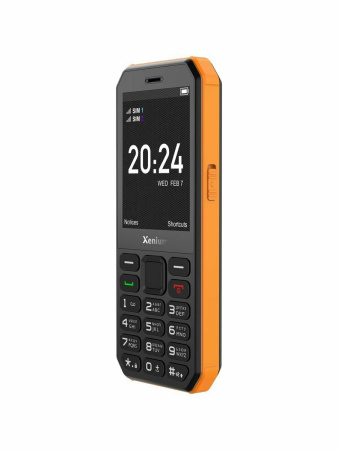 Сотовый Xenium X300 Black+Orange 2sim/2.8"/320*240/32Mb/microSD/0.3Мп/Bt/3000мАч/моноблок