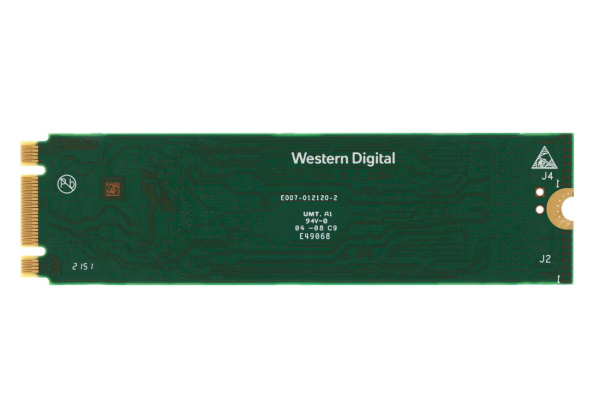 SSD-накопитель M.2 500Гб WD Blue [WDS500G3B0B](TLC 3D NAND,SATA,560/510 Мб/с)