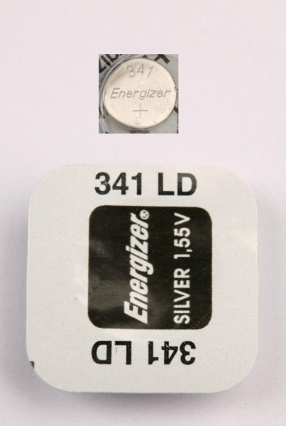 Батарейка SR714 (341, S714L), 1.55в, Energizer,  1шт