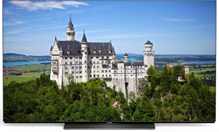 Телевизор OLED Hyundai 65" H-LED65OBU7700 Android TV Frameless черный/черный 4K Ultra HD 120Hz DVB-T DVB-T2 DVB-C DVB-S DVB-S2 USB WiFi Smart TV