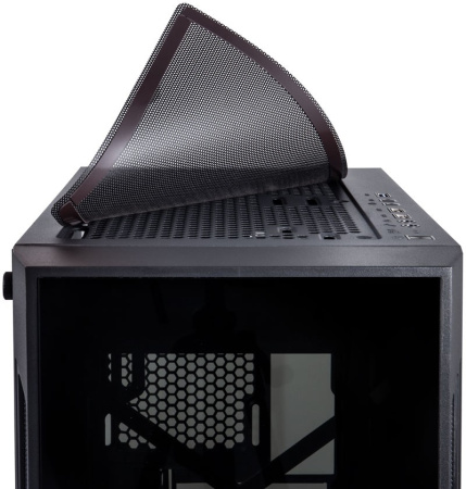 Корпус ATX Б_БП 1STPLAYER FIREBASE XP-G (USB, Audio,TG,4x120mm LED,черный)[XP-G-BK-4F1]