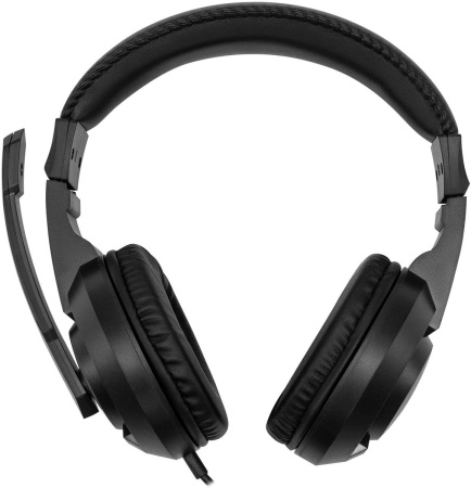 Игровая гарнитура Оклик HS-L315G полноразмерные, USB, кабель 1.8м, Black
