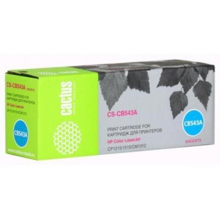 Картридж_лазерный Cactus CS-CB543A (CB543A) для HP Color LaserJet CP1215/1515/CM1312 пурпурный (1400 стр) Картридж_лазерный Cactus CS-CB543A (CB543A) для HP Color LaserJet CP1215/1515/CM1312 пурпурный (1400 стр)