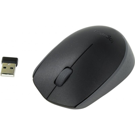 Мышь беспроводная Logitech M171 (910-004424/910-004643) оптическая, 1000dpi, радиус действия до 10м, Black