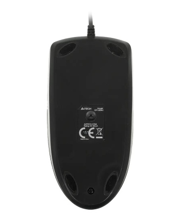 Мышь USB A4Tech OP-530NU оптическая V-Track, 1000dpi, кабель 1.5м, Black