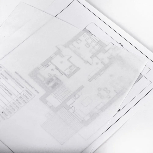 Калька для чертежных работ А4, 40л. BRAUBERG 40гр/м2 (116375)