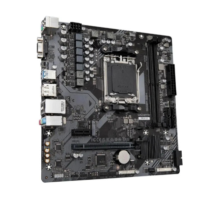 Мат.плата SocAM5 AMD B650 Gigabyte B650M S2H (mATX,2DDR5,M.2,PCI-E16,PCI-E,HDMI,DP,VGA,PC6400)