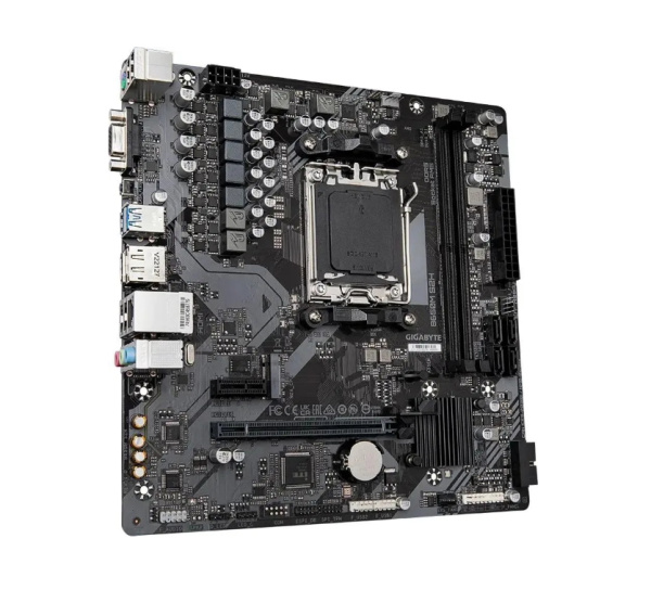 Мат.плата SocAM5 AMD B650 Gigabyte B650M S2H (mATX,2DDR5,M.2,PCI-E16,PCI-E,HDMI,DP,VGA,PC6400)