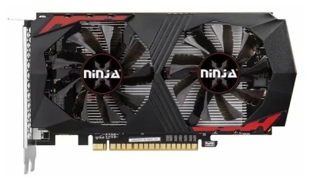 Видеокарта GeForce GTX1050Ti Sinotex 4Гб Ninja GDDR5,128bit,2DVI,HDMI,DP (NK105TI45F) ret