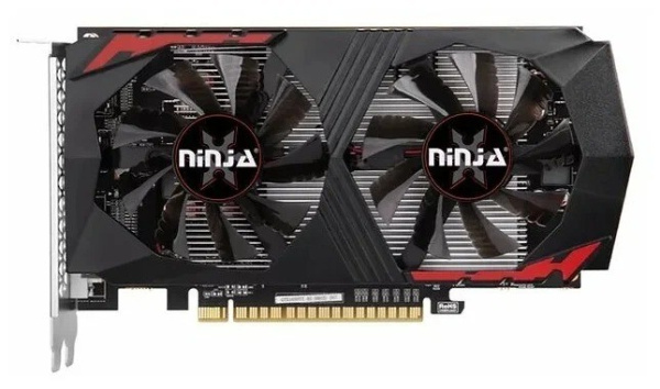 Видеокарта GeForce GTX1050Ti Sinotex 4Гб Ninja GDDR5,128bit,2DVI,HDMI,DP (NK105TI45F) ret