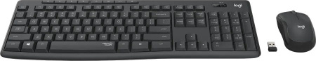 Беспроводной комплект Logitech MK295 (920-009807/920-009813) радиус действия до 10м, Grey