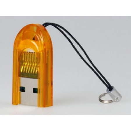 Картридер внешний Smartbuy SBR-710-O оранжевый для microSD Картридер внешний Smartbuy SBR-710-O оранжевый для microSD