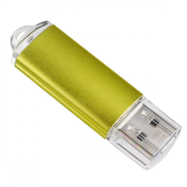 Флеш-накопитель USB2.0 4Gb Perfeo E01 (PF-E01Gl004ES) Золотой