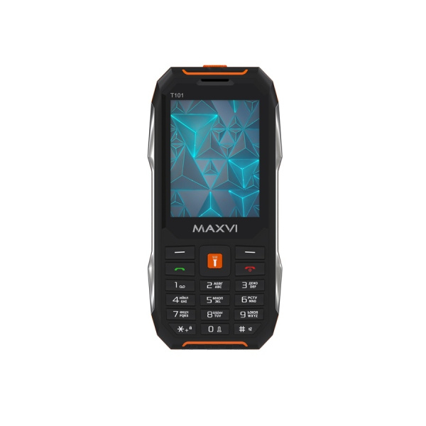Сотовый Maxvi T101 Orange 2sim/2.8"/320*240/microSD/Bt/4000мАч/моноблок