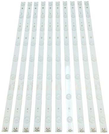 Подсветка матрицы 48" LE48D8-03(D) pn: 30348008220 10шт, 8LED, 480*18мм, Haier 48UF2500 LE48U5000TF