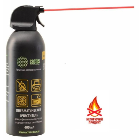 Баллон_со_сжатым_воздухом 400мл Cactus CSP-Air400AL (негорючий)