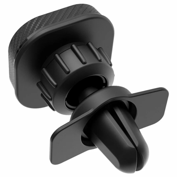 Держатель HOCO CA52 магнитный/крепление на вент. решетку (черный/серый)