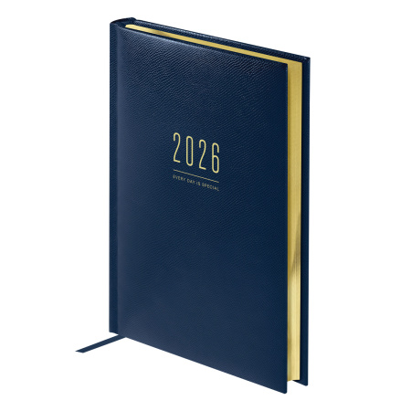 Ежедневник BG А5 176л. 2026г. "Dallas. Blue", синий DdА5_09315