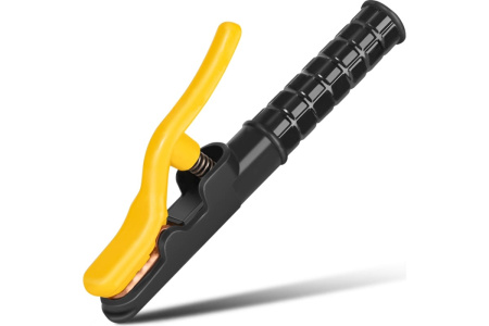 Держатель электрода Deli DL23500A  500гр, 500A, длина 295мм, диаметр электрода 6,3-10мм