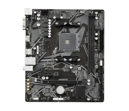 Мат.плата SocAM4 AMD A520 Gigabyte A520M K V2 (mATX,2DDR4,M.2,PCI-E16,PCI-E,HDMI,VGA,PC5100)