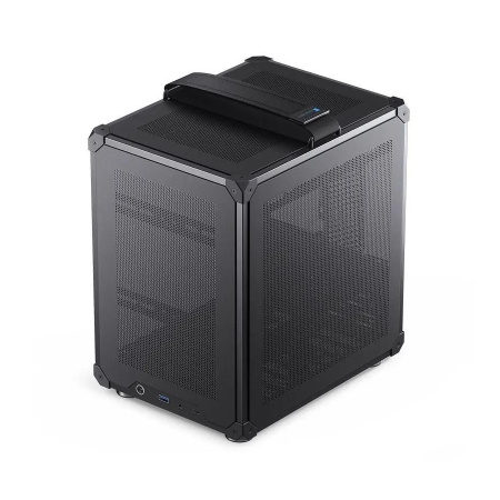 Корпус mATX Б_БП JONSBO C6 Handle Black (USB3.0, USB Type-C, Audio,черный)[C6 Handle Black]