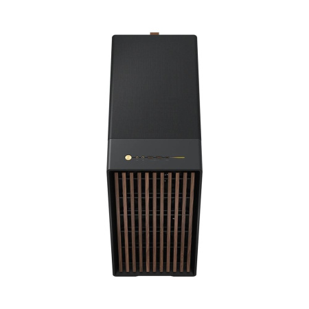 Корпус без блока питания/ Case Fractal Design North XL, Full-Tower, 3x140mm, 2xUSB-A 3.0 + 1xUSB 3.2 Type-C E-ATX, ATX, mATX, mITX Wood panel Charcoal Black