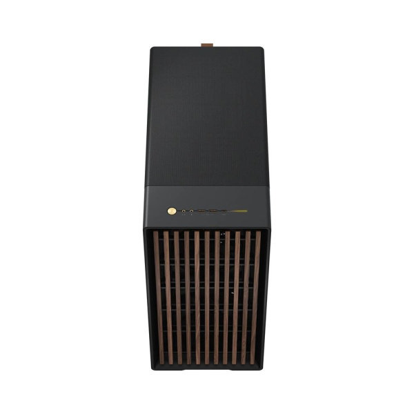 Корпус без блока питания/ Case Fractal Design North XL, Full-Tower, 3x140mm, 2xUSB-A 3.0 + 1xUSB 3.2 Type-C E-ATX, ATX, mATX, mITX Wood panel Charcoal Black