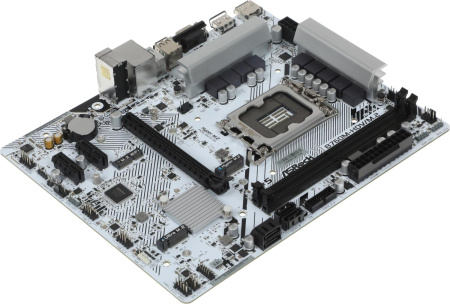 Материнская плата Asrock B760M-HDV/M.2 Soc-1700 Intel B760 2xDDR5 mATX AC`97 8ch(7.1) 2.5Gg RAID+VGA+HDMI+DP