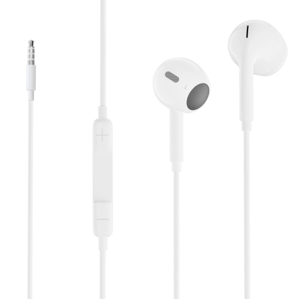 Гарнитура Perfeo REPRO внутриканальные, белый, с управлением звуком (PF_B4184)