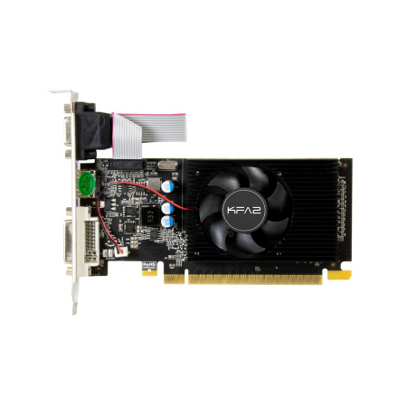 Видеокарта GeForce GT730 KFA2 2Гб GDDR3,64bit,DVI,HDMI,VGA (70NPF4HX003K) ret Видеокарта GeForce GT730 KFA2 2Гб GDDR3,64bit,DVI,HDMI,VGA (70NPF4HX003K) ret